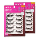 i-ENVY Demi Wispies ensemble 2 packs, apparence naturelle et rapide à obtenir.