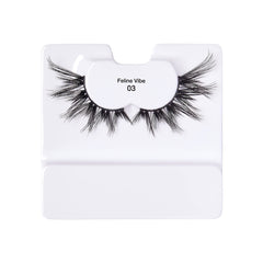 i•ENVY cils faux, regard renard, volume uniforme et tenue naturelle.