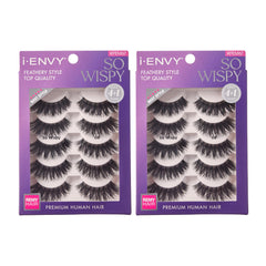 i-envy: coffret dix paires cils en plumes pour un look naturel