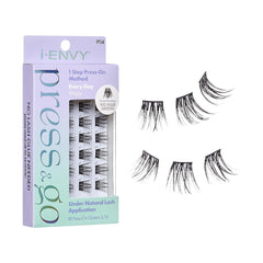 i-envy Press&Go cils en gros plan, pose rapide sans colle.