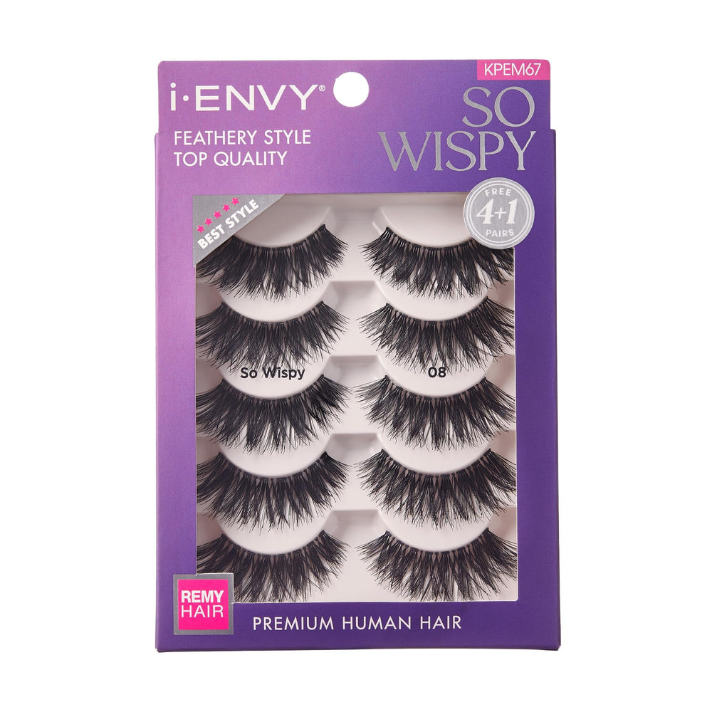 i-envy So Wispy cils dans une boîte élégante, prête à emporter au quotidien.