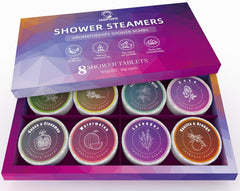 IAGFIWS bombe de douche aromathérapie menthe et eucalyptus pour une respiration fraîche