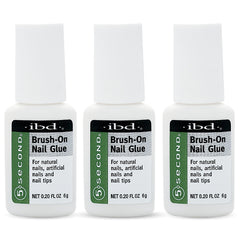 IBD Colle Ongles 5 Secondes, bouteille avec brosse, fixation rapide.