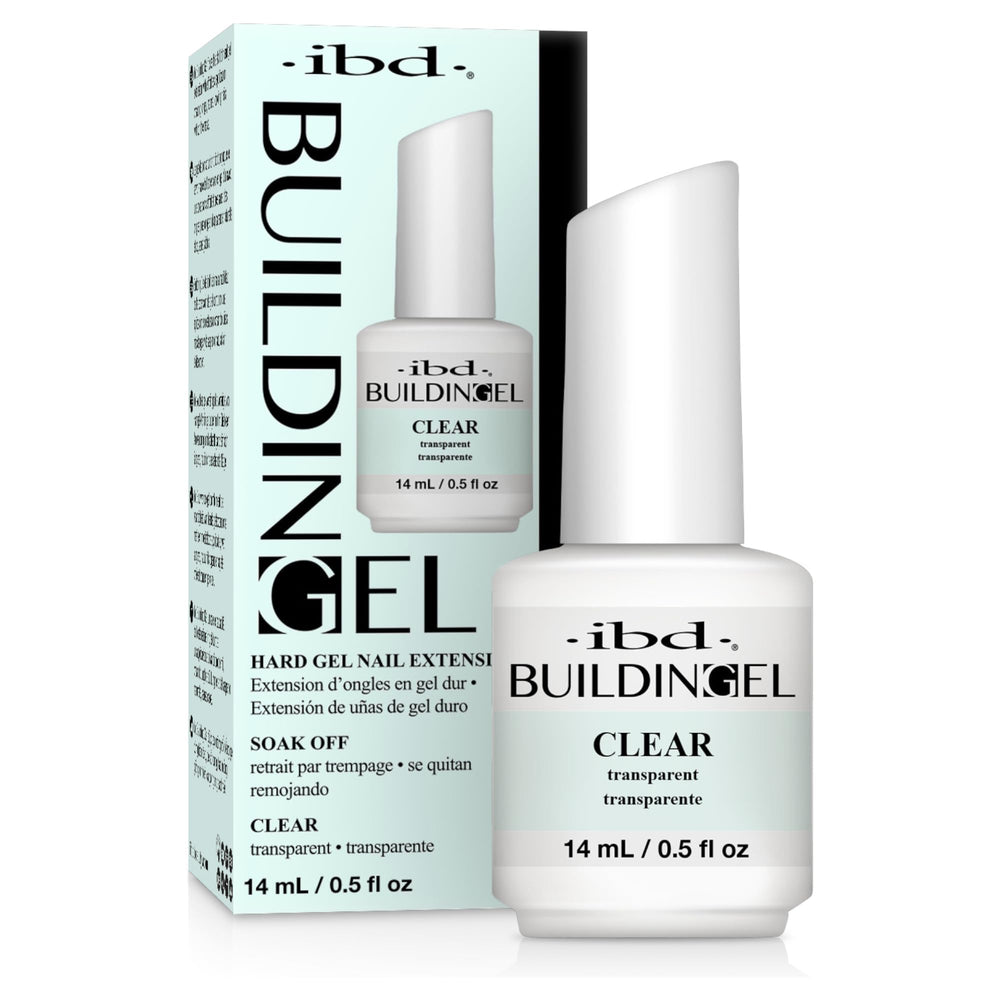 Gel de construction IBD transparent dans son emballage prêt à tester l’extension