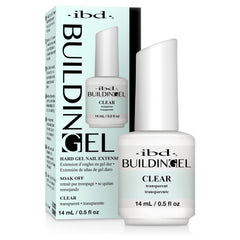 Gel de construction IBD transparent dans son emballage prêt à tester l’extension