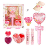 iBi Makeup gloss-coeur-6-en-1, brillance ludique pour petites filles