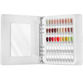 I·B·N G C11 étui d'affichage coloris pour ongles, présentation professionnelle.