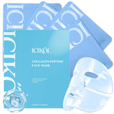 ICIKOL Masque visage collagène hydrolysé: pénétration maximale pour nourrir en profondeur.