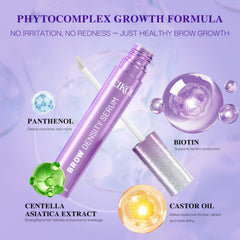 Formule ICIKOL croissante avec biotine et peptides pour nourrir les racines des sourcils.