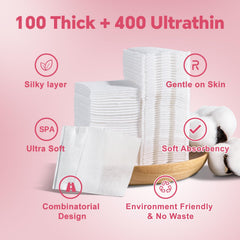 ICOTLE disques coton ultra fins pour tonique délicat et uniforme.