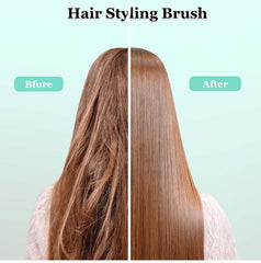 Brosse iDAOLI polyvalente pour appliquer des produits et styliser les boucles.