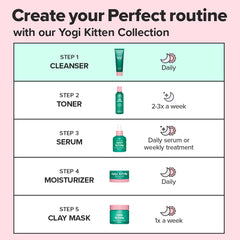 I DEW CARE Nettoyant Visage Acné Namaste Kitten – extrait Heartleaf apaise les irritations.