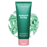 I DEW CARE Nettoyant Moussant Visage Acné Namaste Kitten – mousse verte et nettoyage efficace.