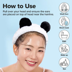 I DEW CARE Panda réutilisable, simple à laver et à réutiliser.