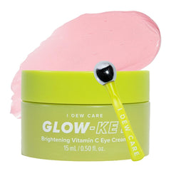 I DEW CARE Glow-Key emballage du duo soin du regard, prêt à lancer la routine.