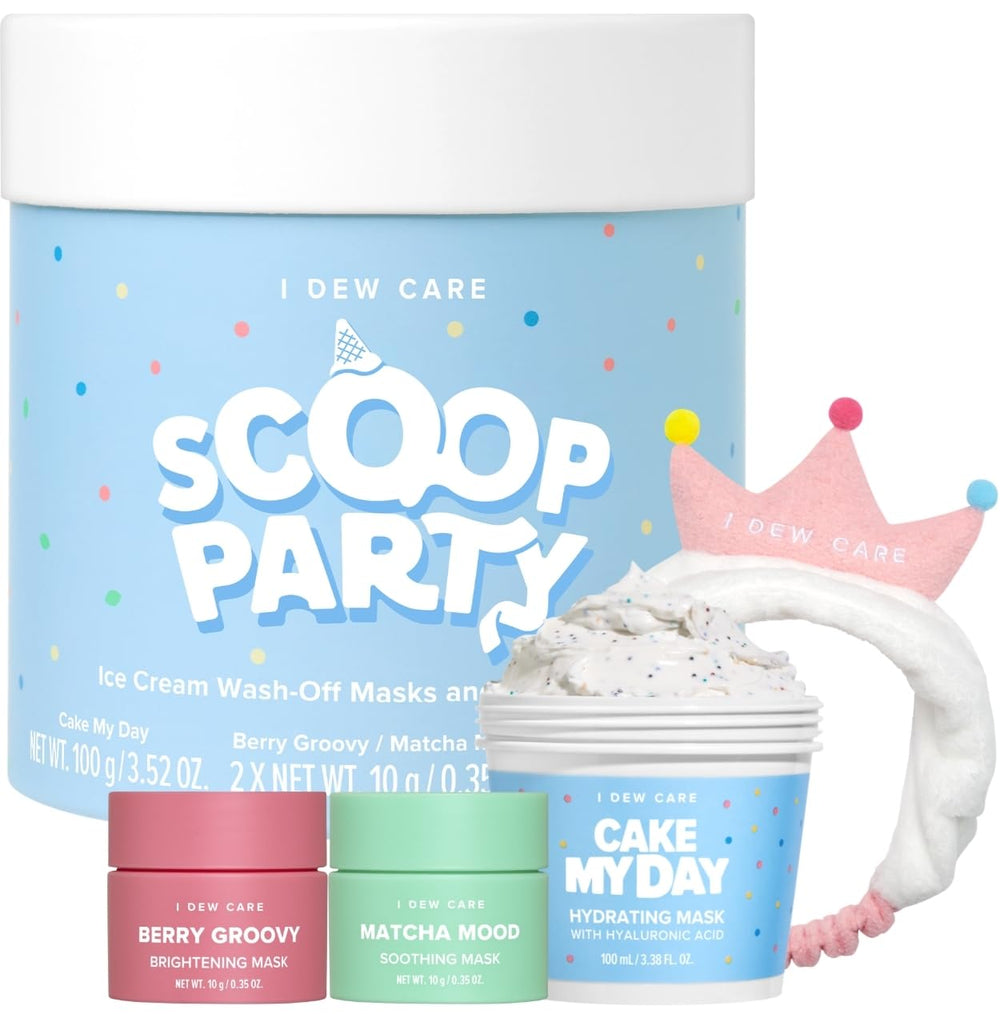 I DEW CARE Scoop Party Cake My Day – hydratation intense pour une peau douce et souple.