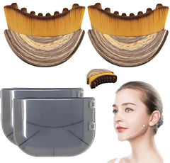IDFXP brosse visage lymphatique pour le menton et la ligne mâchoire, définition faciale potentielle