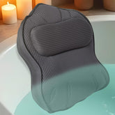 Idle Hippo oreiller bain luxe pour tête et dos, soutien enveloppant.