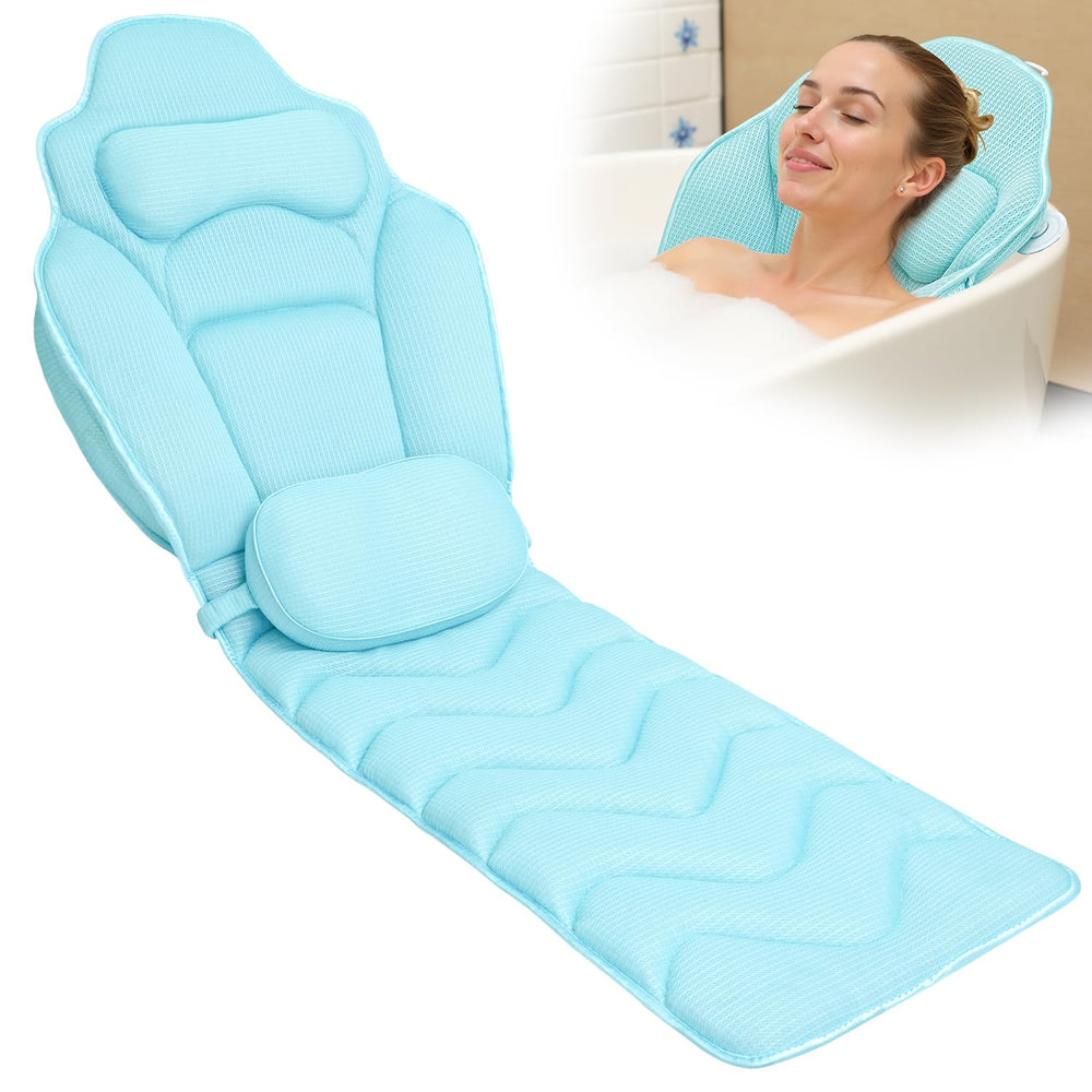 Idle Hippo: coussin bain corps entier 61 pouces pour confort durable.
