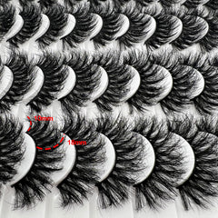 IFSOWDRA coffret cils mink pour application rapide et effet volumisant.