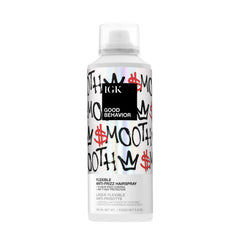 IGK Bon Comportement Laque Bouteille: tenue flexible et brillance durable.