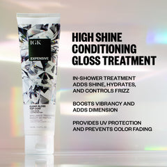 IGK Expensive – brillance-prisme sur cheveux colorés, couleur plus vive et durable.