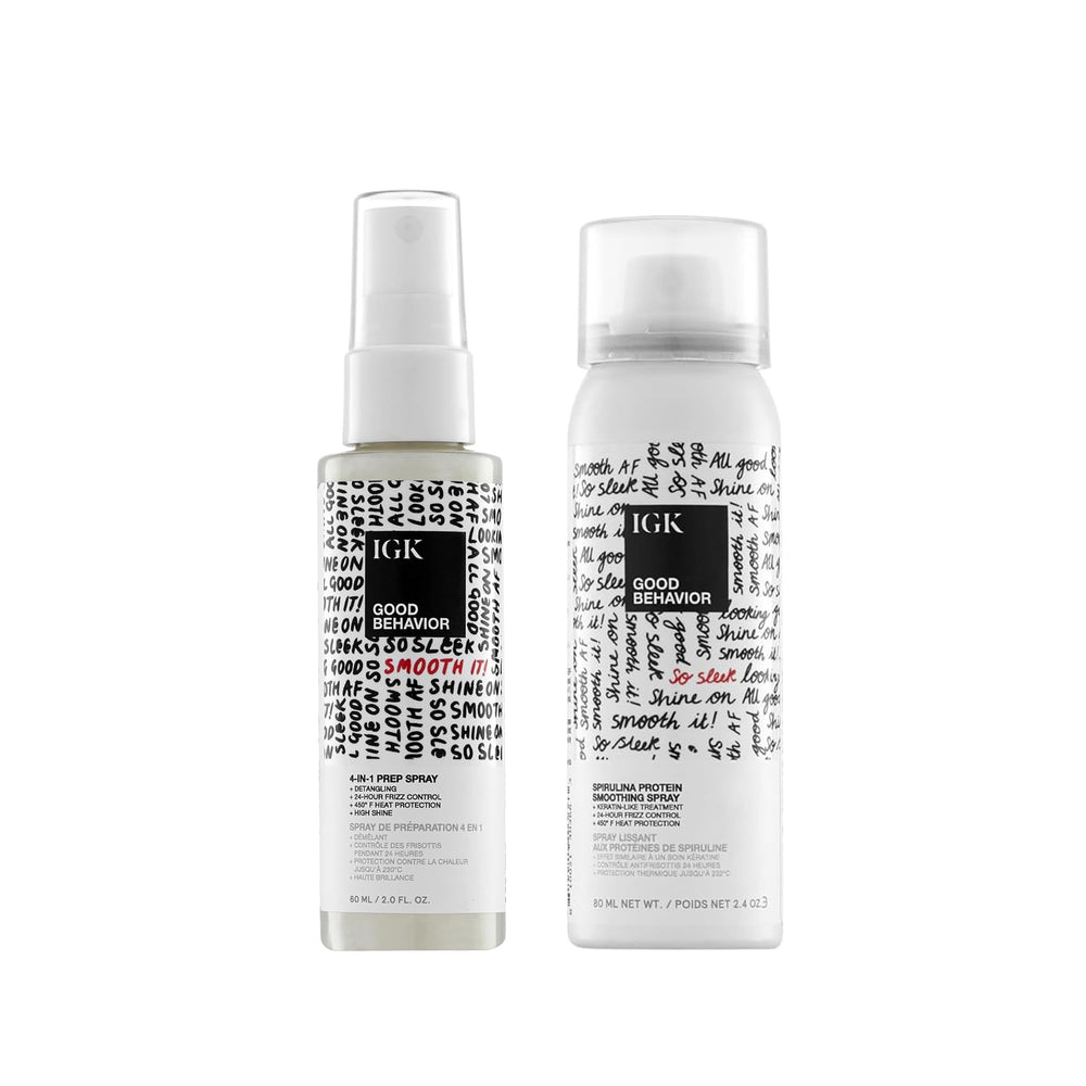 IGK GOOD BEHAVIOR 4-en-1 Préparateur : bouteille pratique pour voyage.