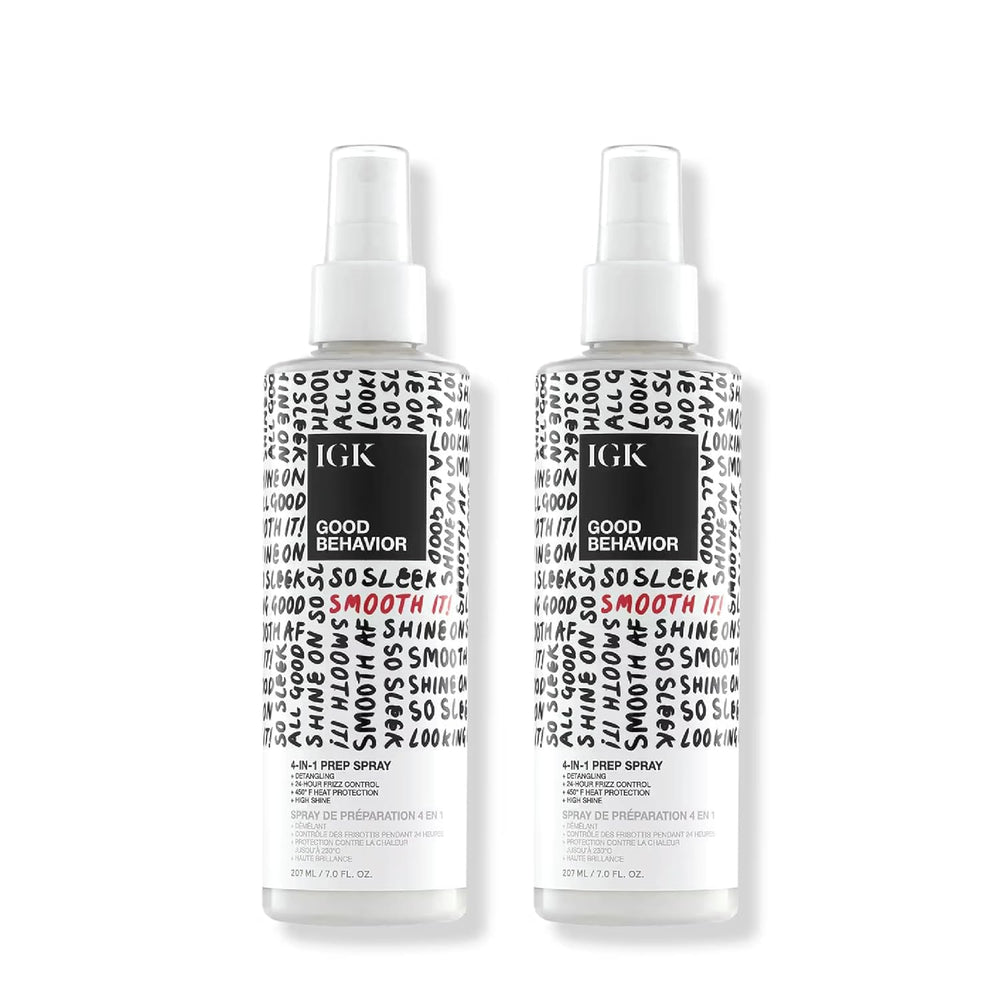 IGK Good Behavior spray : Bouteille pratique pour démêler sans casse.