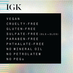 IGK Good Behavior démêlant : facilite le coiffage sans traction.