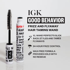 IGK Good Behavior, brosse-mascara précise pour cibler les frisottis près de la racine.