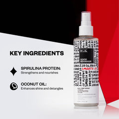 IGK Good Behavior protection thermique 450 °F pour cheveux protégés