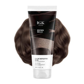 IGK Hair Gloss Toner – bouteille prête à rafraîchir la couleur avec brillance durable.