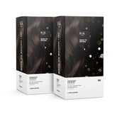 IGK Kit permanent couleur: pack deux pour brun naturel et couverture gris durable.