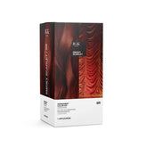 Bouteille IGK de teinture permanente 6R Smoky Scarlet prête à l'emploi.