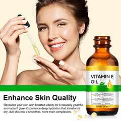 IKZEE huile vitamine-e, texture non grassse et absorption rapide sur peau.