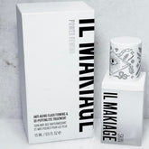 Il Makiage Power Rewind Eye Tightener, bouteille, dégonfle instantanément et lisse le contour des yeux.
