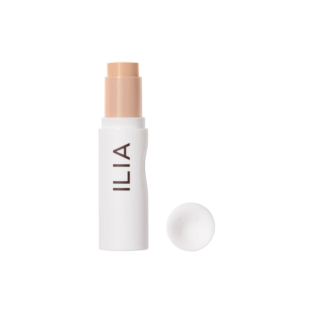 ILIA Skin Rewind - application visage: teint homogène et rapide.