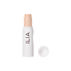 Emballage ILIA du Stick Complexion Rewind prêt pour une routine quotidienne.