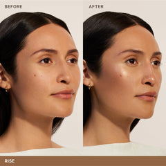 Teinte cuivre-bronze ILIA Sunshift pour un éclat naturel.