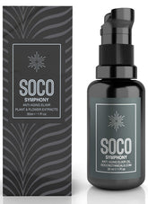 SOCO Botanicals Symphony – Élixir huile visage anti-âge bio (argousier, rose musquée, CoQ10, néroli & immortelle)