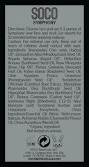 SOCO Botanicals Symphony – Élixir huile visage anti-âge bio (argousier, rose musquée, CoQ10, néroli & immortelle)