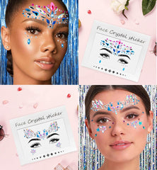 iMethod bijoux-visage autoadhésifs: pose rapide et tenue durable.