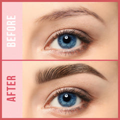 iMethod crayon sourcils courbé, pinceau fin intégré pour estomper
