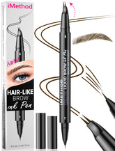 iMethod crayon sourcils courbé, tête courbée pour traits naturels et précis