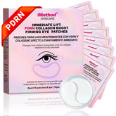 Patchs yeux iMethod PDRN Collagene offant effet lift et hydratation.