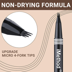 iMethod stylo sourcils emballage compact pour retouches nomades