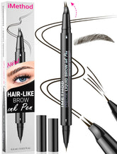 iMethod stylo sourcils courbe en action pour un fini poils naturels