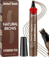 iMethod stylo sourcils microblade avec 4 pointes pour des traits naturels et précis.