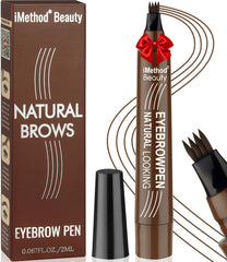 iMethod stylo sourcils microblade avec 4 pointes pour des traits naturels et précis.