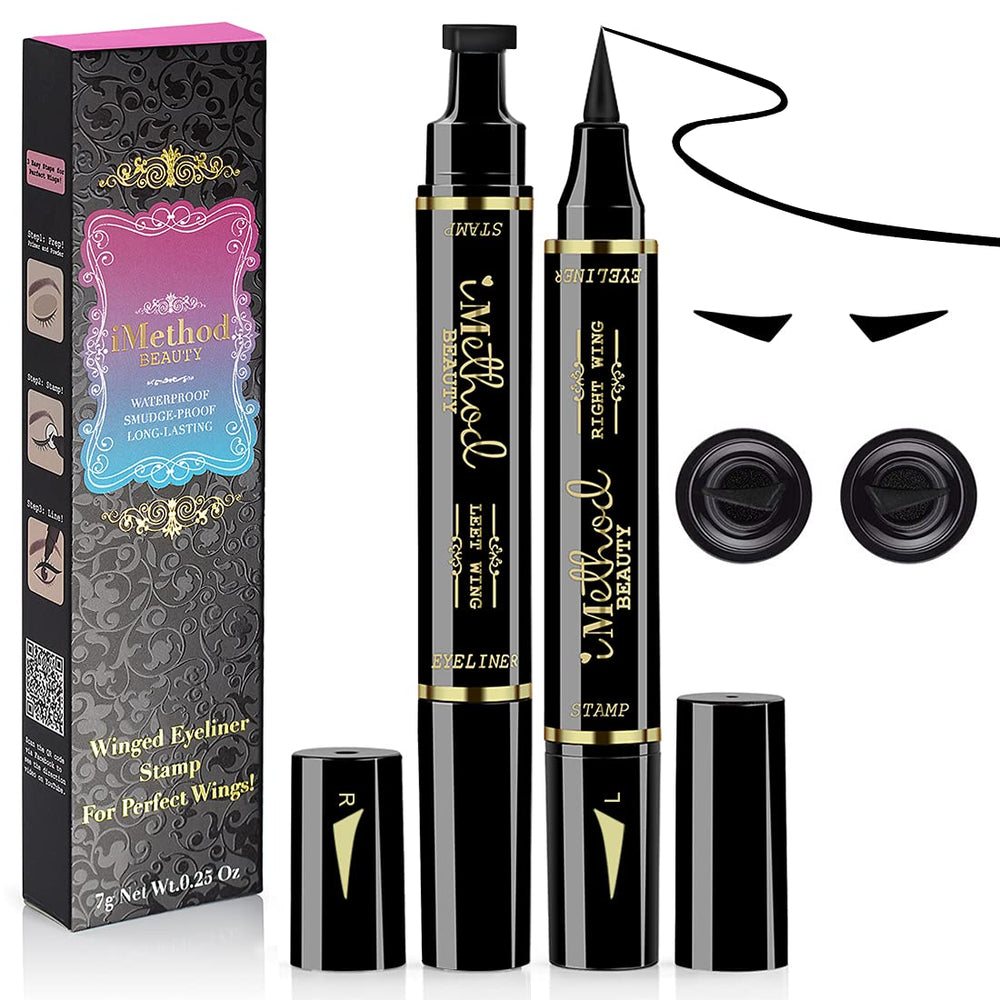 iMethod Winged Eyeliner Stamp left wing for symmetrical cat eye and long wear